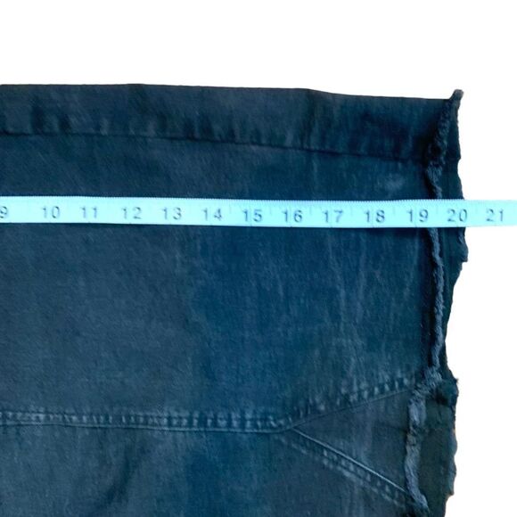 ONLY Sunny Black Denim Knee Length Skirt - Picture 8 of 13